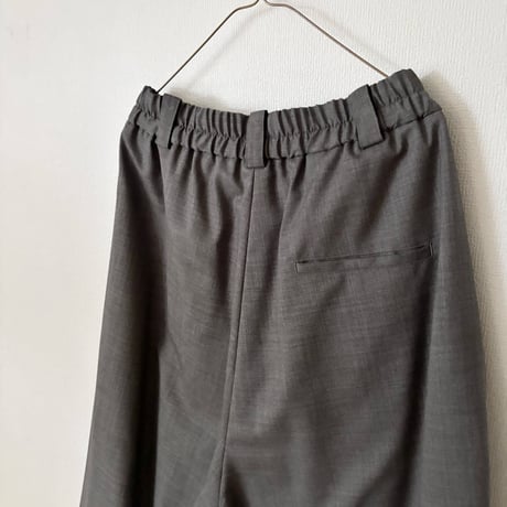 atelier naruse FORMAL ガウチョパンツ・グレイ