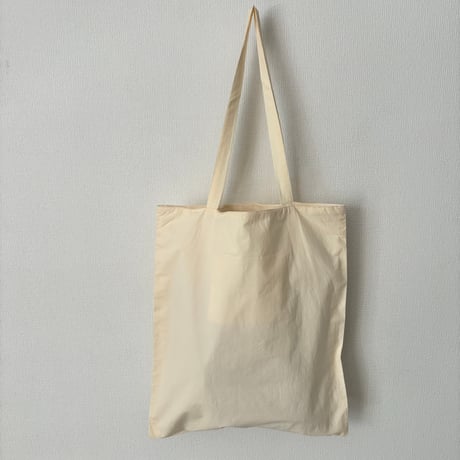 pot  and tea ブーケ刺繍トートバッグ・生成り