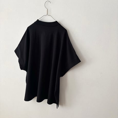 TISSU  クラッシック天竺 モックネックドルマンTシャツ