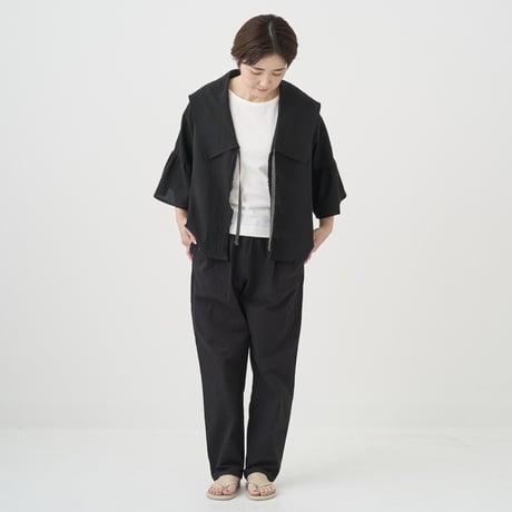 somewearclothing　変形セーラーカラーブラウス