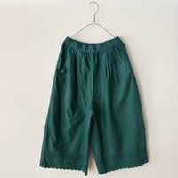 Hands of creation 40/-キャンブリック広巾刺繍 キュロットスカート