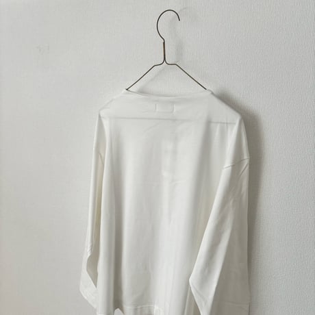 atelier naruse cotton high neck cut&sew(long sleeve)