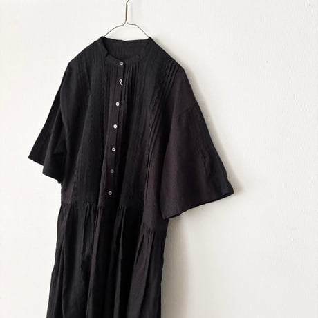 yuni Flower Jacquard×lace ワンピース・クロ