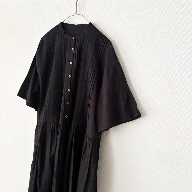 yuni Flower Jacquard×lace ワンピース・クロ | itonowa Li