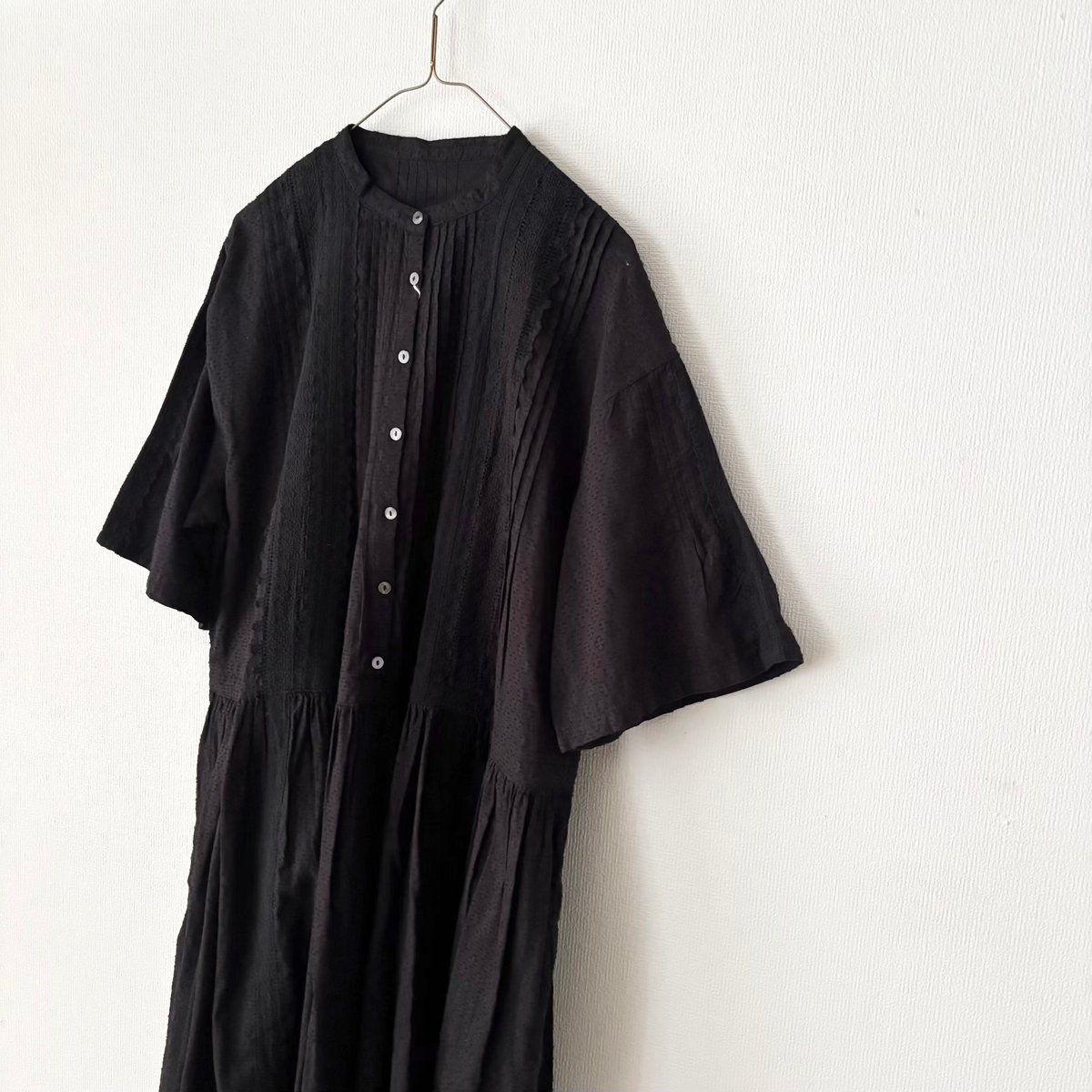 yuni Flower Jacquard×lace ワンピース・クロ | itonowa Li