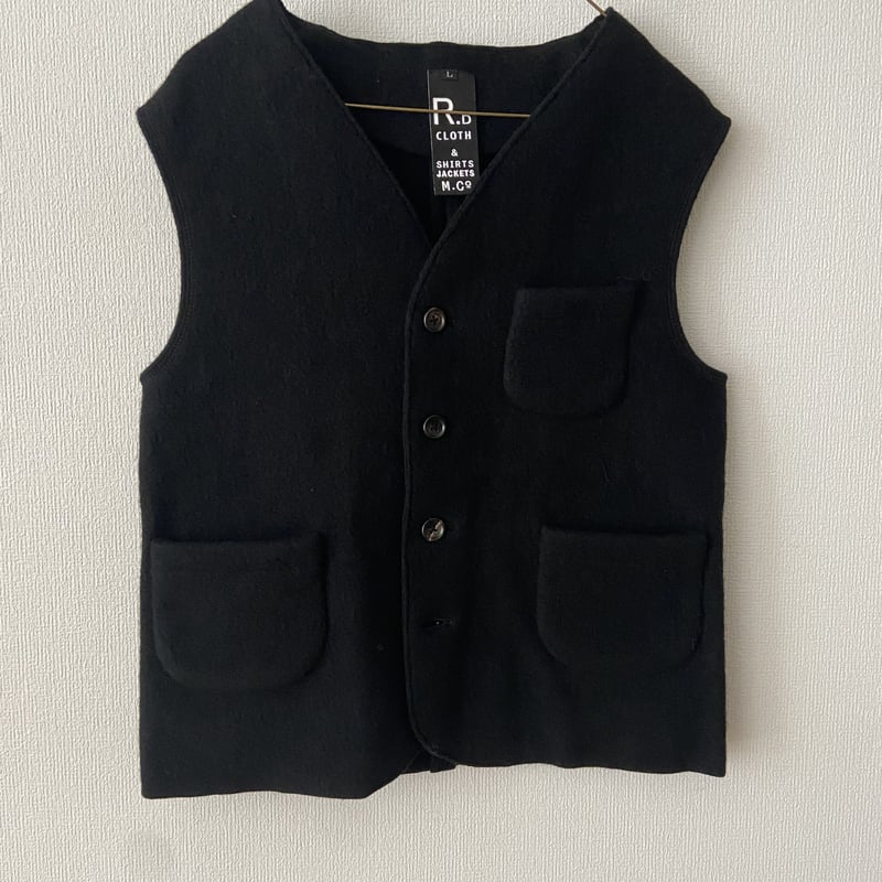 オールドマンズテーラー WOOL FELT KNIT VEST | itonowa Life