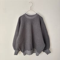 atelier naruse コットンフリース バルーンカットソー
