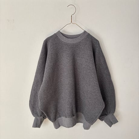 atelier naruse コットンフリース バルーンカットソー