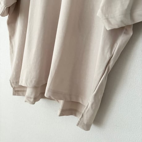 NATURAL LAUNDRY　ツイストニット ワイドT