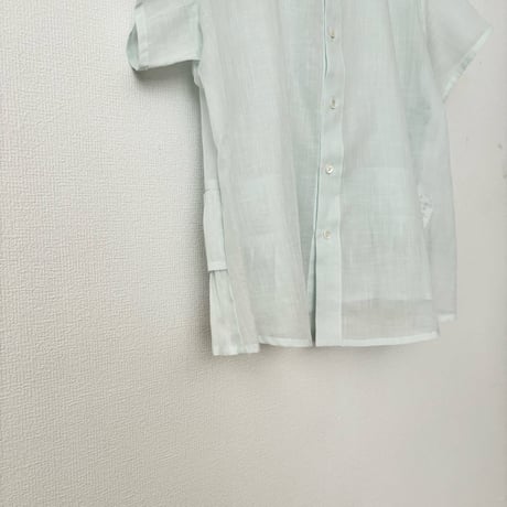 GASA＊ Cassiopeia カシオペア　バックフリル半袖ブラウス