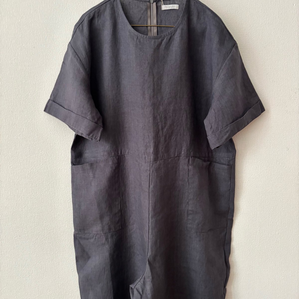 FOG LINEN WORK ルミ ジャンプスーツ マカダム（ブルーグレー