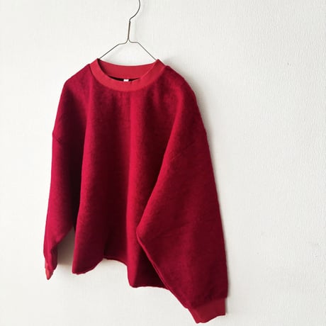 UNIVERSAL TISSU ウールシャギー プルオーバー