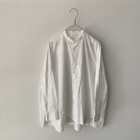 yuni コットンキャッチワッシャーワイドブラウス