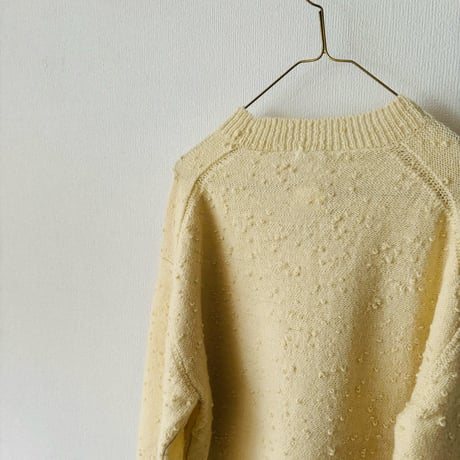 homspun  ウールノットヤーン プルオーバー