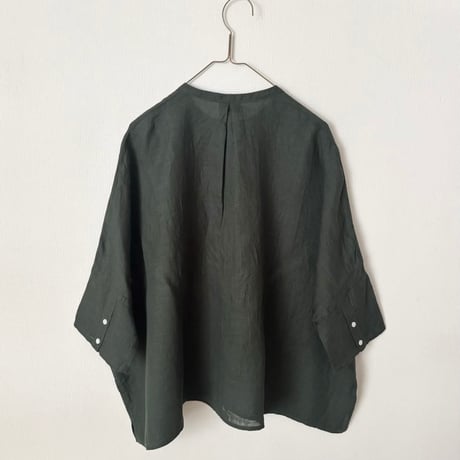 NATURAL LAUNDRY 60リネン ランドスケープシャツ