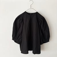 オールドマンズテーラー COTTON LINEN SILK WASHER BOLERO・Black