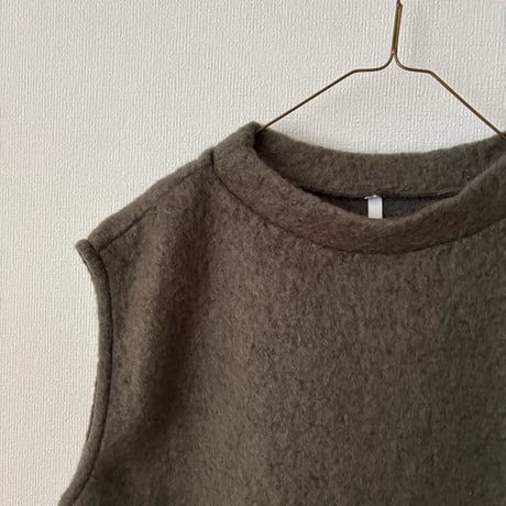 PARIS DE AOUNE   シープモヘア ベスト