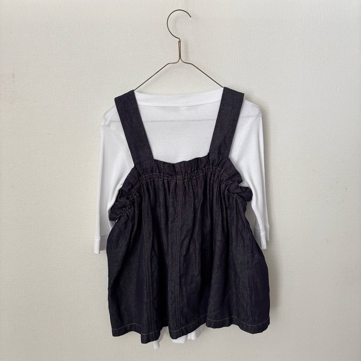 yuni コットンリネンデニムビスチェ yuni コットンリネンデニム ビスチェ | itonowa Life ONLINE STORE