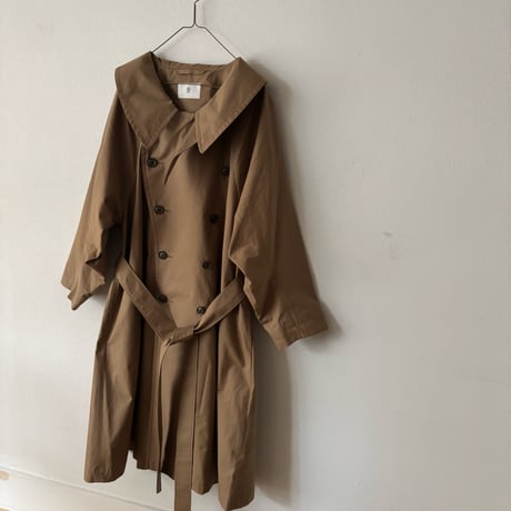GASA＊　ワイドトレンチコート・ khaki