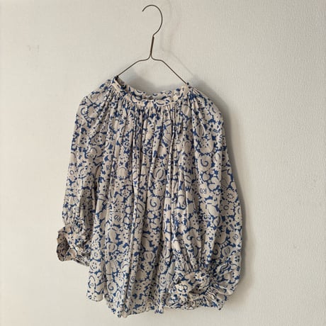 オールドマンズテーラー  MONO TRICK PRINT GATHER SMOCK