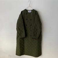 オールドマンズテーラー  QUILTING DOUBLE BUTTON  COAT ・Khaki Sサイズ