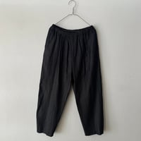 yuni  レーヨンコットン soft denim relax cropped pants