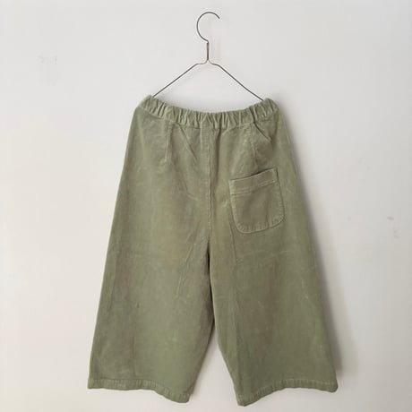 NATURAL LAUNDRY 8W ガウチョタックパンツ