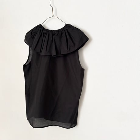 オールドマンズテーラー   SILK COTTON PIERROT COLLAR NO SLEEVE