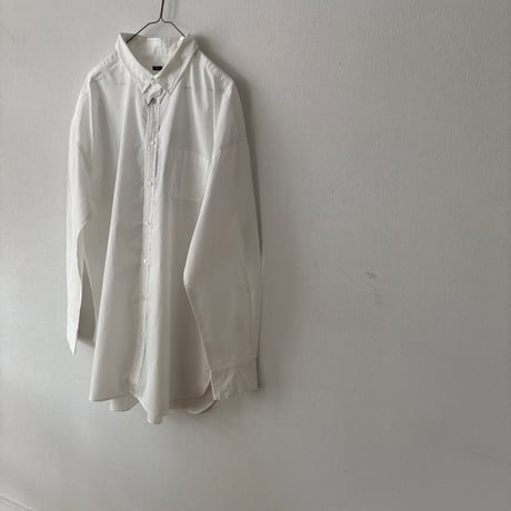 TISSU ナチュラルタイプライター ボタンダウンシャツ