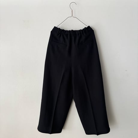 yuni リネンポリエステル WIDE PANTS