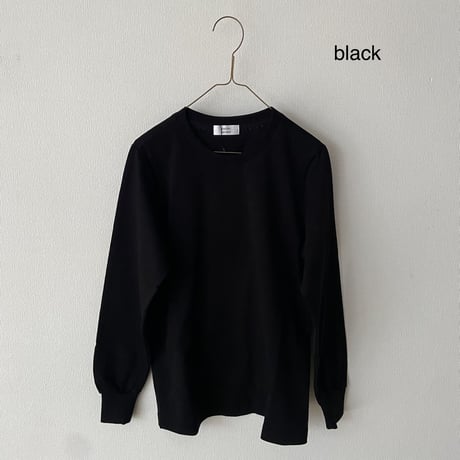 atelier naruse  バスクコットンカットソー　長袖