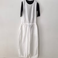 homspun コットンラミーマット オールインワン・ホワイト