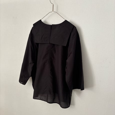 koton コットンシルクフラットカラーブラウス