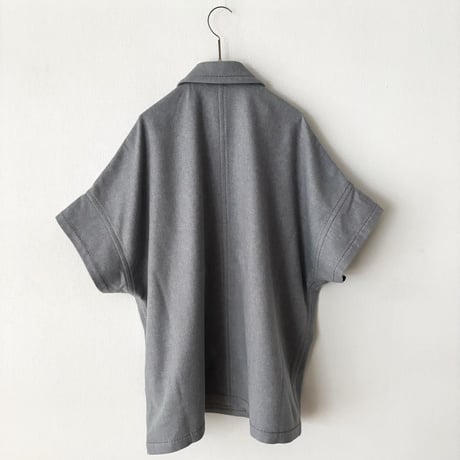 homspun  パウダーフラノ ショートスリーブジャケット