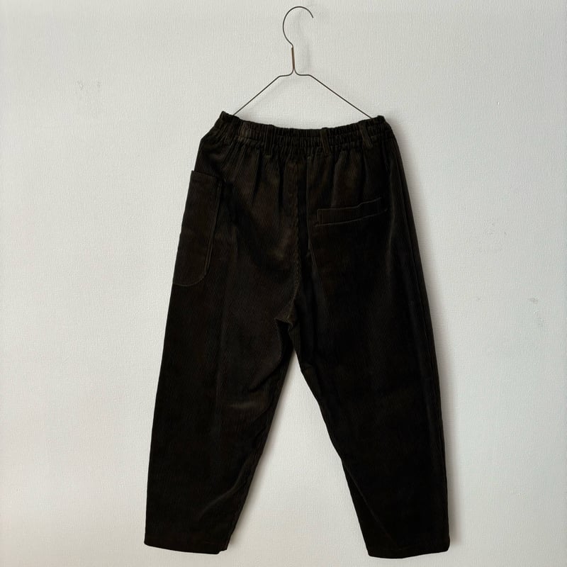 atelier naruse コットンコーデュロイバルーンパンツ khaki | itonow