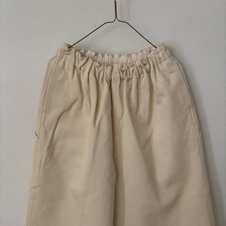 koton コットンウールツイル バックワードパンツ