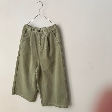 NATURAL LAUNDRY 8W ガウチョタックパンツ