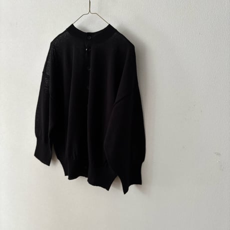 grin シアーリネン バウンド2way カーディガン