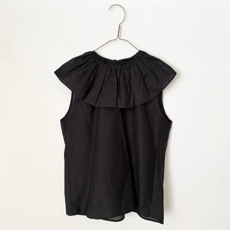 オールドマンズテーラー   SILK COTTON PIERROT COLLAR NO SLEEVE