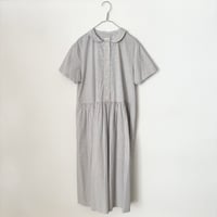 bulle de savon 超長綿70/1 タイプライターワンピース