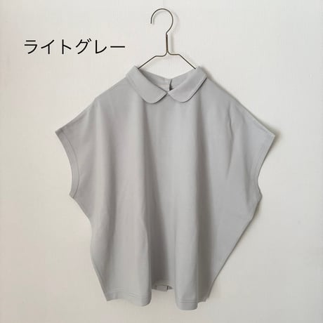 Hands of creation 50/2 GIZAndy カノコ 丸衿プルオーバー