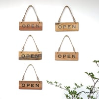 SIGN PLATE  [OPEN/CLOSED]
