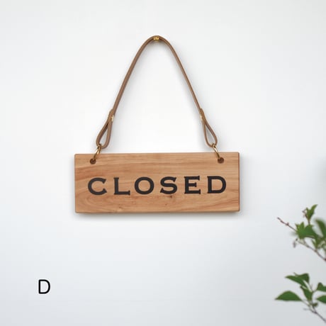 SIGN PLATE  [OPEN/CLOSED]
