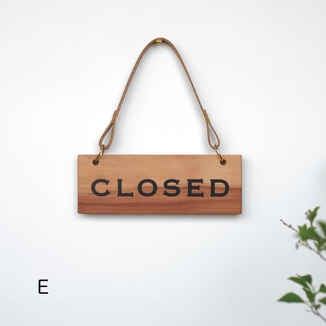 SIGN PLATE  [OPEN/CLOSED]