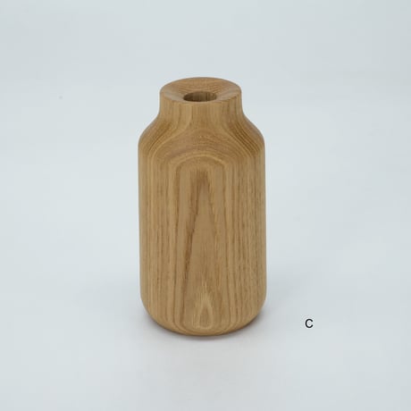 タモの一輪挿し  S
