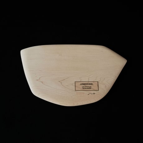 [A PIECE OF WOOD] 33-hard maple ・W33cm