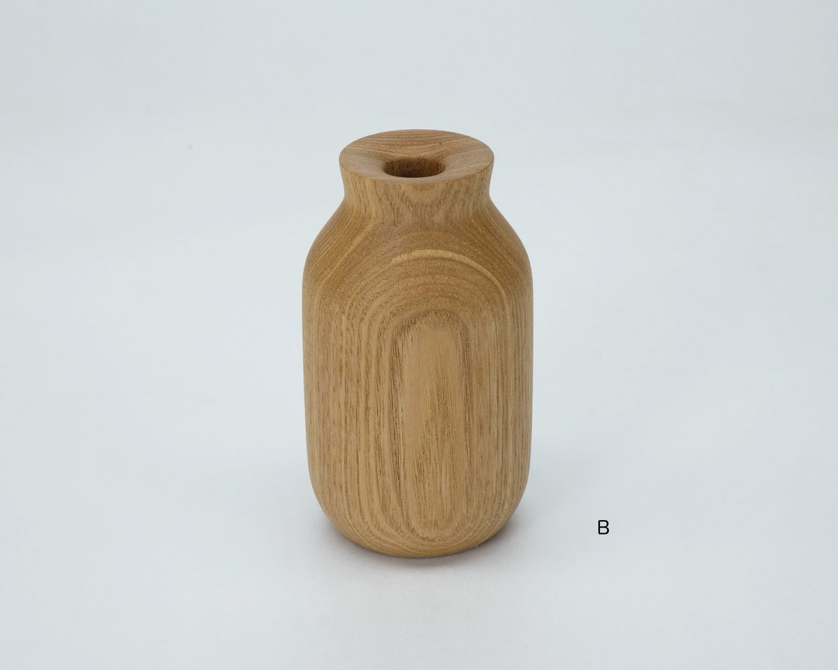 タモの一輪挿し S | NUB creative works