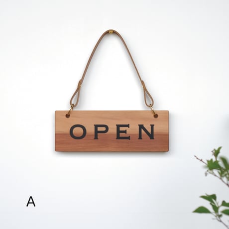 SIGN PLATE  [OPEN/CLOSED]