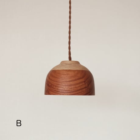 花梨とタモのランプ（A/B/C）