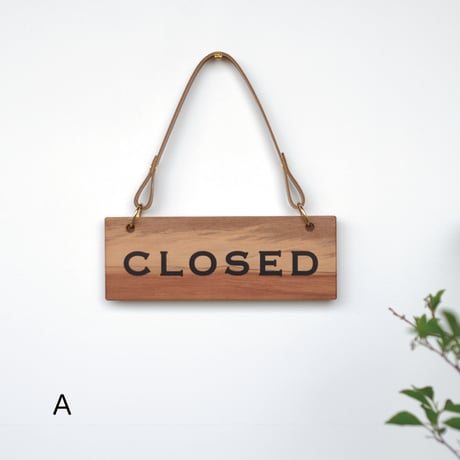 SIGN PLATE  [OPEN/CLOSED]